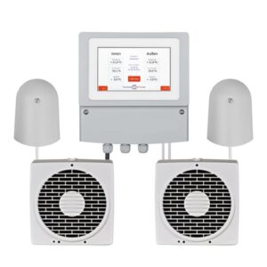 SMART-FLOW Taupunkt-Lüftung Komplettsystem