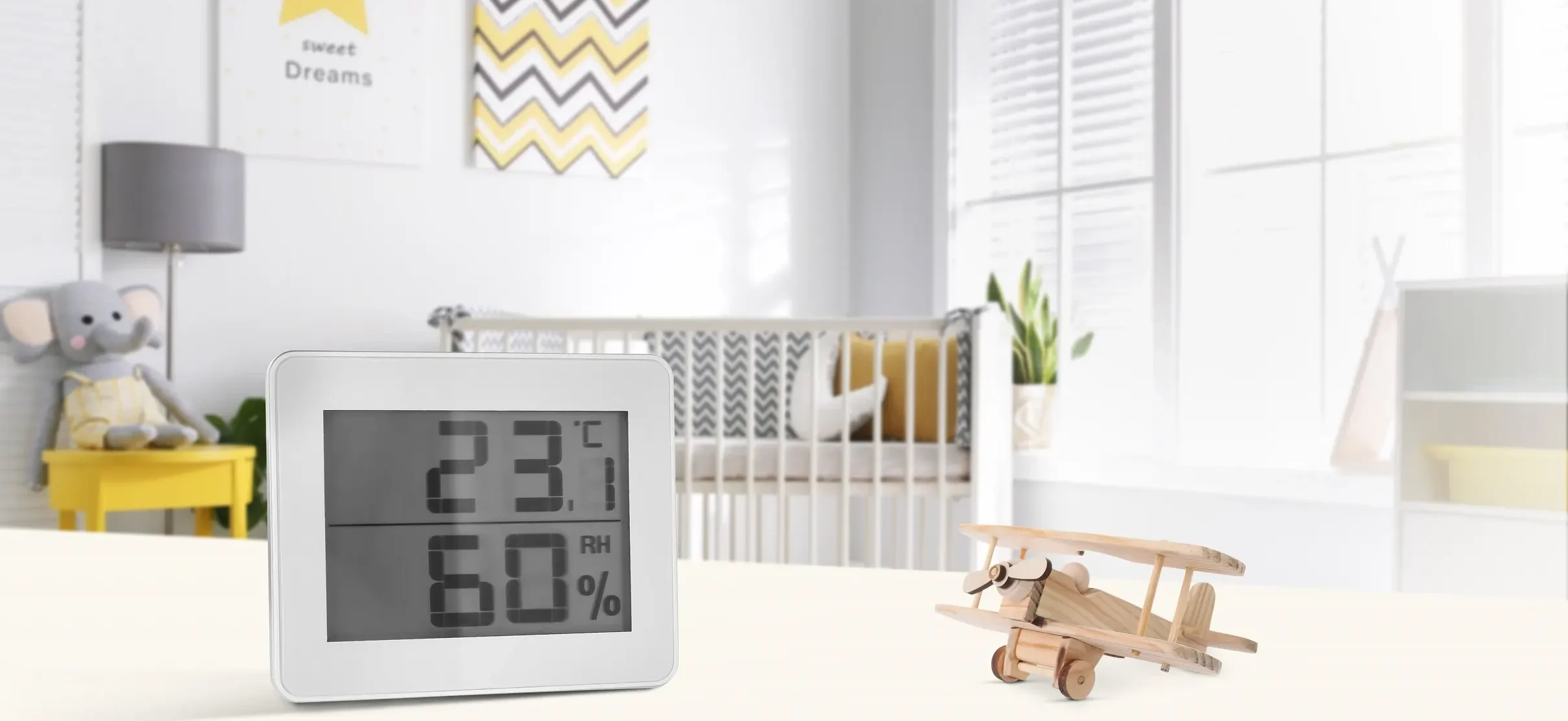 Das perfekte Babyzimmer – trocken, schadstofffrei, gesund! Mit Farben, Datenlogger und Desinfektionsmittel zum perfekten Babyzimmer - Wir sagen Dir, wie das geht.